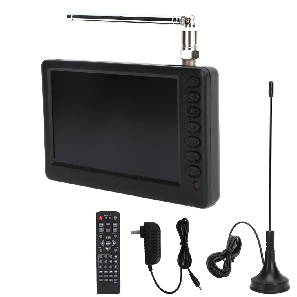 Digital Television Portable Digital TV LEADSTAR US Plugs  5 Inch  ATSC TV Portable Digital TV for Car Camping Kitchen