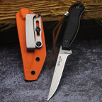 BA-KOR USA 440C steel G10 handle all-Tang outdoor camping kitchen knife + K sheath, fruit knife, hunting knife, camping knife