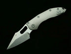LEMIFSHE Stitch Mark M390MK Blade Titanium/Carbon Fiber/G10 Handle Outdoor Camping Kitchen Survival EDC Tool Folding Knife