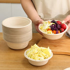 Disposable Lunch Box Paper Bowls Soup Salad Noodle Bowl Eco-Friendly Food Bowls Party Camping Kitchen Meal Preparation Container
