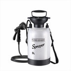 1PCS Outdoor Manual Camping Shower,3/5/8L Multi-functional Shower Pump for Pet Bath Car Wash,Portable Shower Tool with 3m Hose
