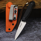 BA-KOR USA 440C steel G10 handle all-Tang outdoor camping kitchen knife + K sheath, fruit knife, hunting knife, camping knife