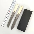 Free Wolf LS DC53 Blade Folding Pocket Knife Cow Bone Handle Camping Kitchen Hunting Outdoor EDC Tool Utility Knife