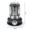 Outdoor Winter Heating Stove Gas Burner 1500W Camping Kitchen Cookware Portable Adjustable Fire Power Heater Heating Oven Burner