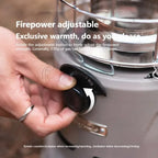 Naturehike Outdoor Winter Heating Stove Gas Burner 2700W Camping Kitchen Cookware Accessories Portable Adjustable Fire Power
