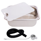 RV Table sink Stainless Steel  Wash Basin Picnic Wash Hands Ultra-light Washing Tank Outdoor Camping Kitchen Suppl