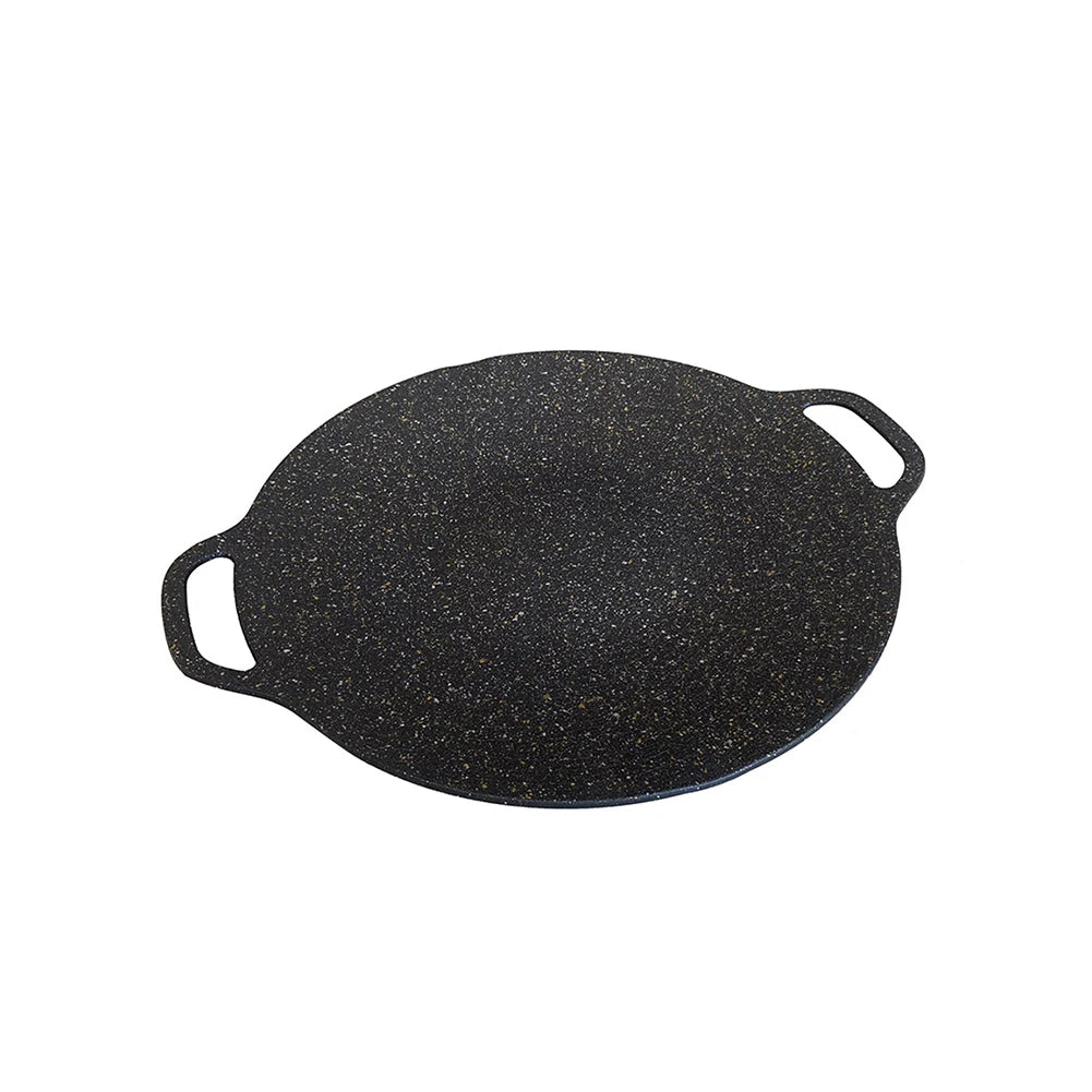 Oil Frying Baking Pan Non-stick Pancake Pan Multi-purpose Round for Outdoor Camping Kitchen Bakeware Household Tools
