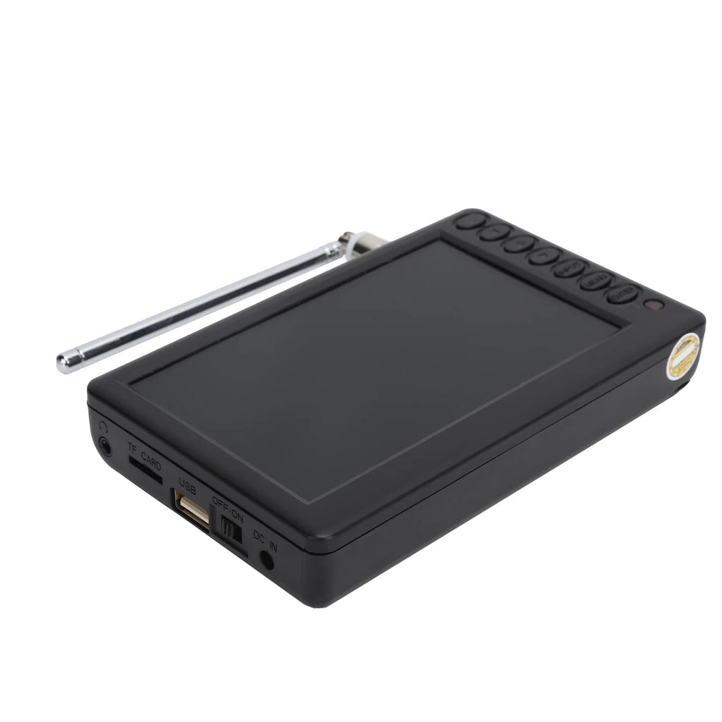 Digital Television Portable Digital TV LEADSTAR US Plugs  5 Inch  ATSC TV Portable Digital TV for Car Camping Kitchen
